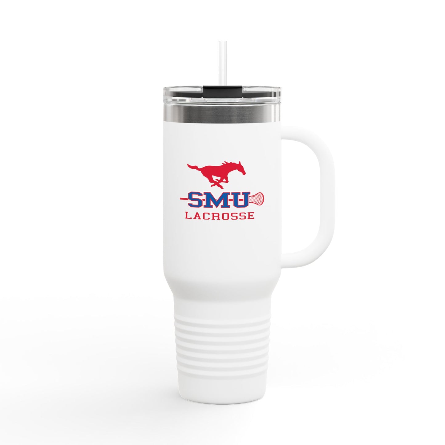 SMU Lacrosse Polar Camel Insulated Travel Mug (40oz)