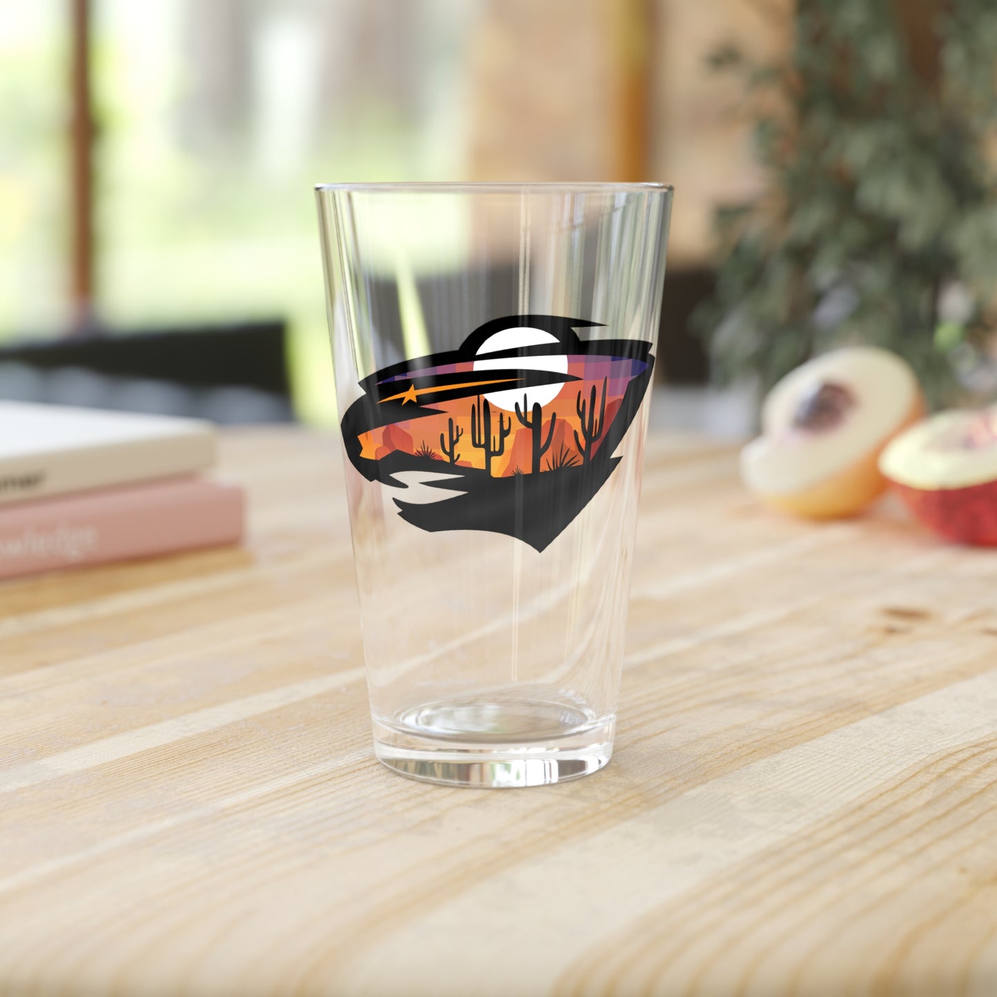 WVW Lacrosse Pint Glass