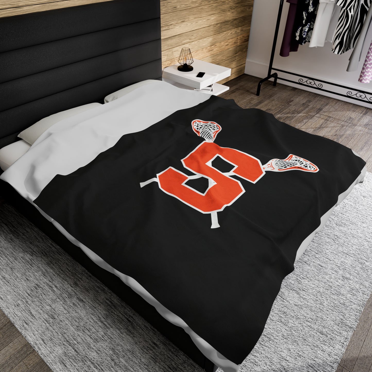 Sailors Lax Velveteen Plush Blanket