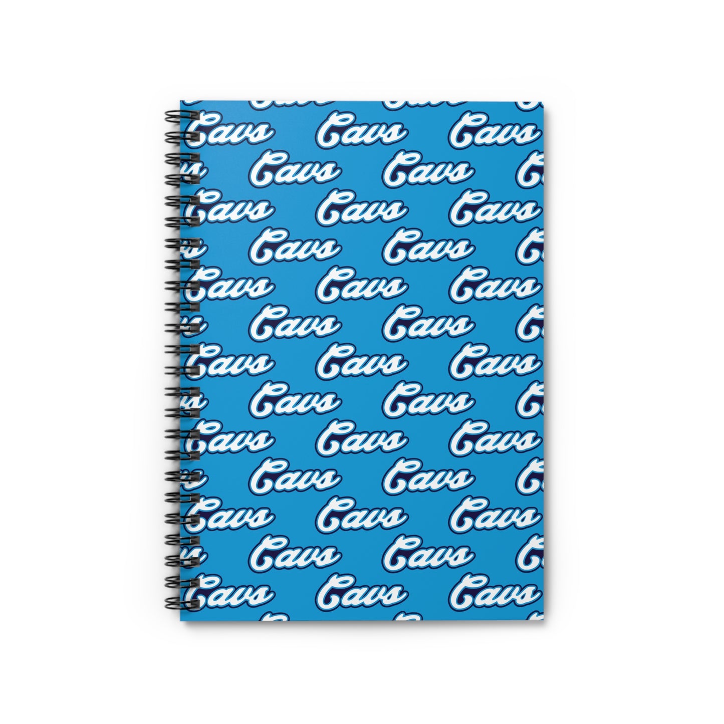 Cavaliers Lacrosse Spiral Notebook - Ruled Line