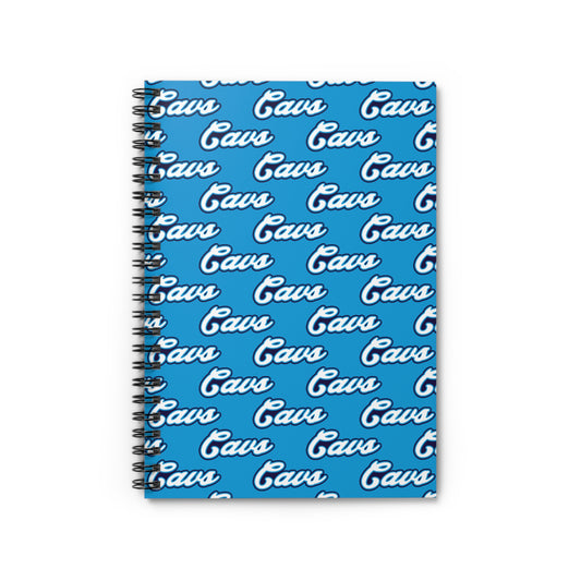 Cavaliers Lacrosse Spiral Notebook - Ruled Line
