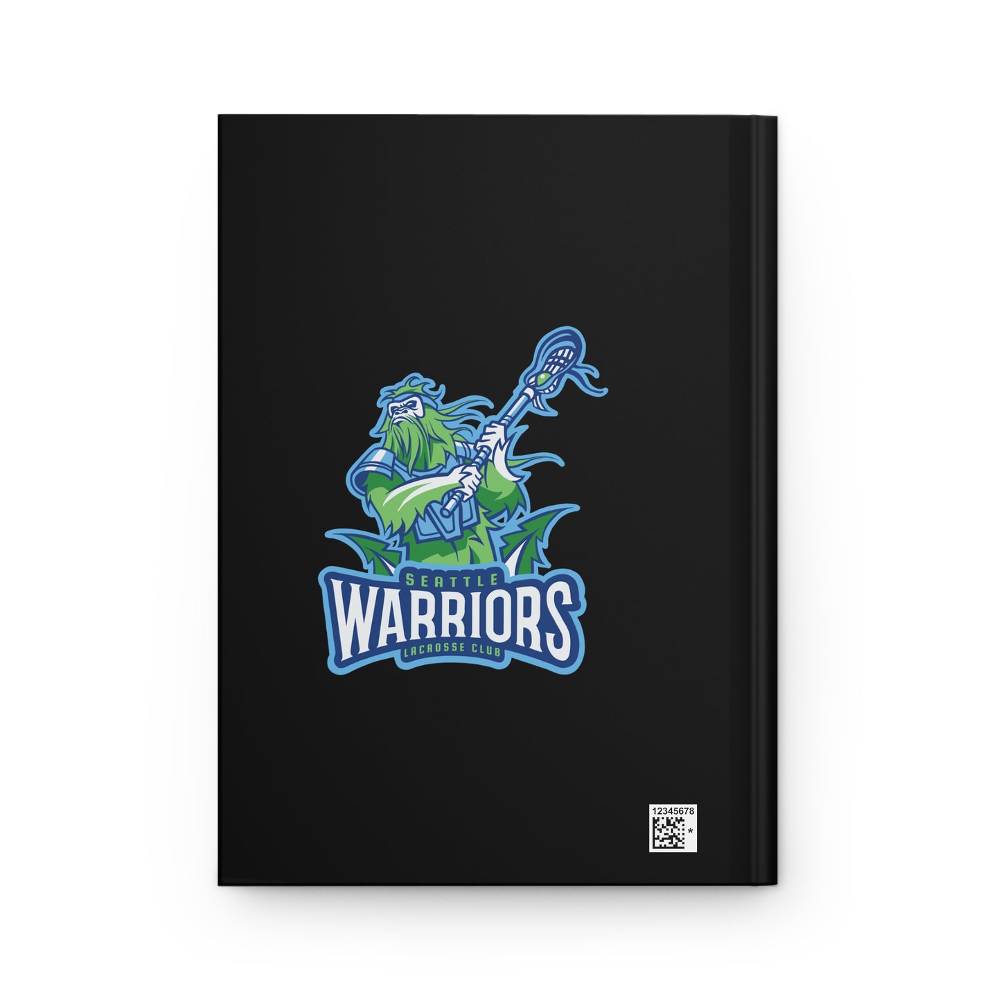 Seattle Warriors Lacrosse Hardcover Journal Matte