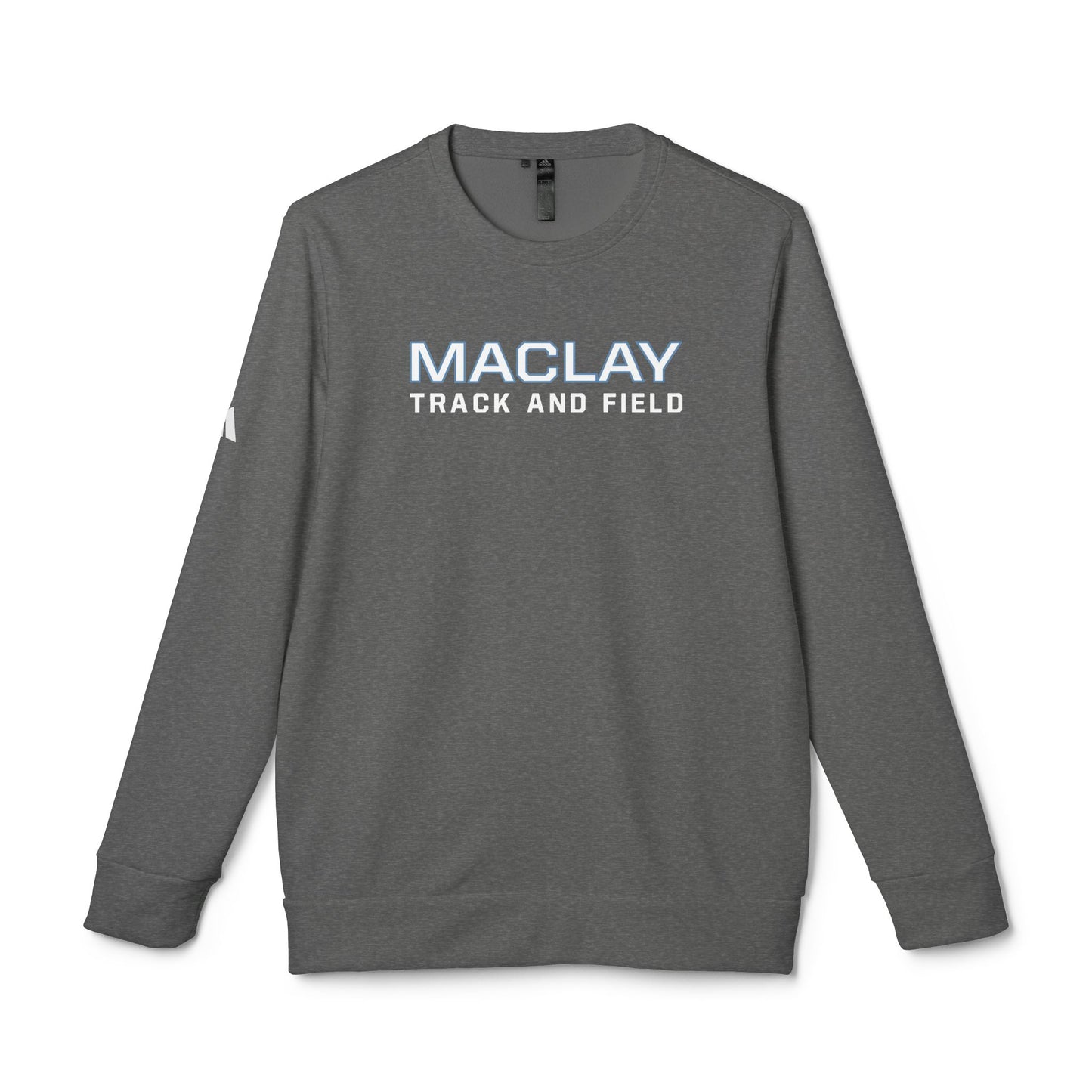 Adult Maclay Track & Field Adidas Fleece Crewneck Sweatshirt