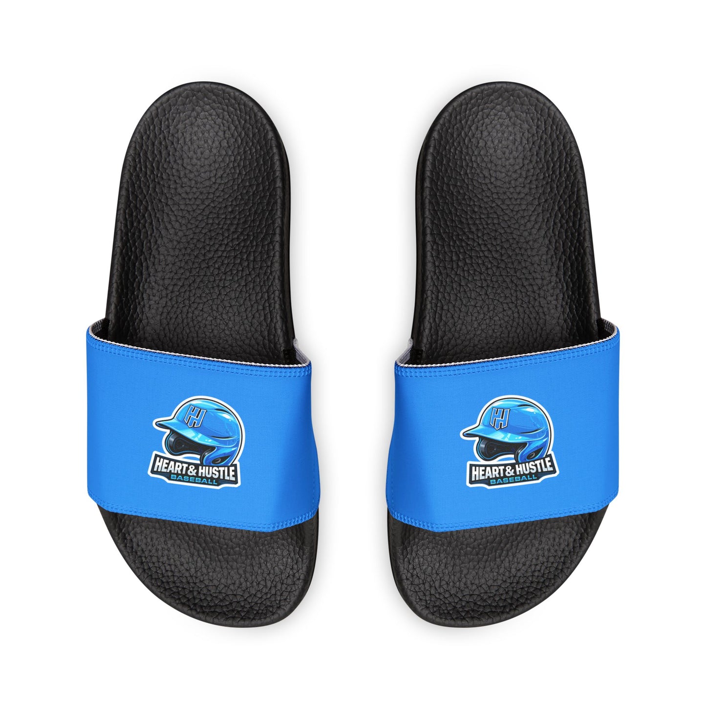 Youth Heart and Hustle Baseball Slide Sandals