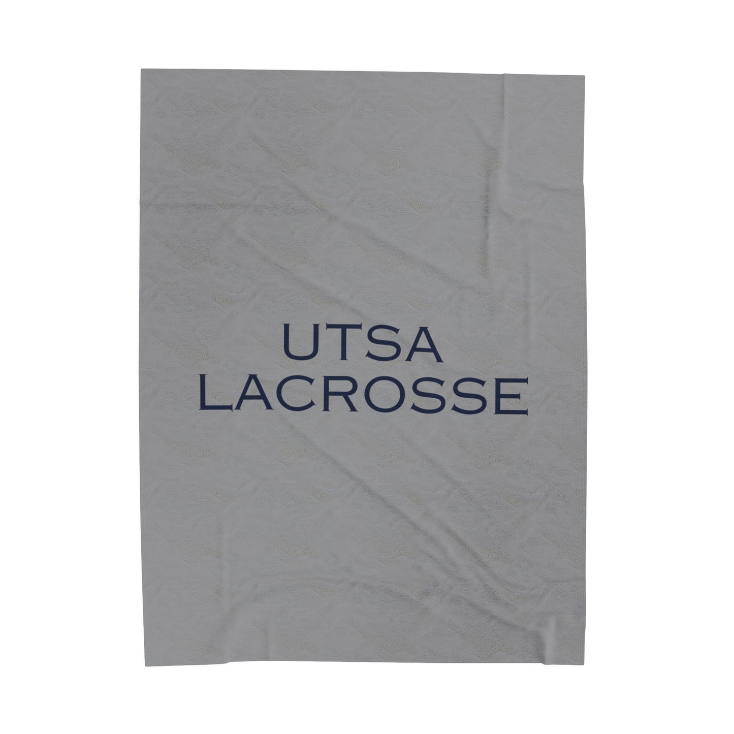 UTSA Lacrosse Velveteen Plush Blanket (60" x 80")