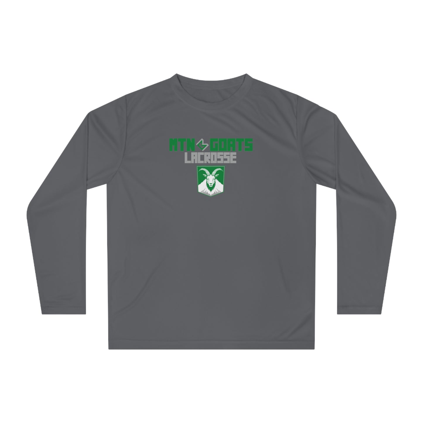 Adult Mountain Goats Team 365 Performance Long Sleeve Shirt