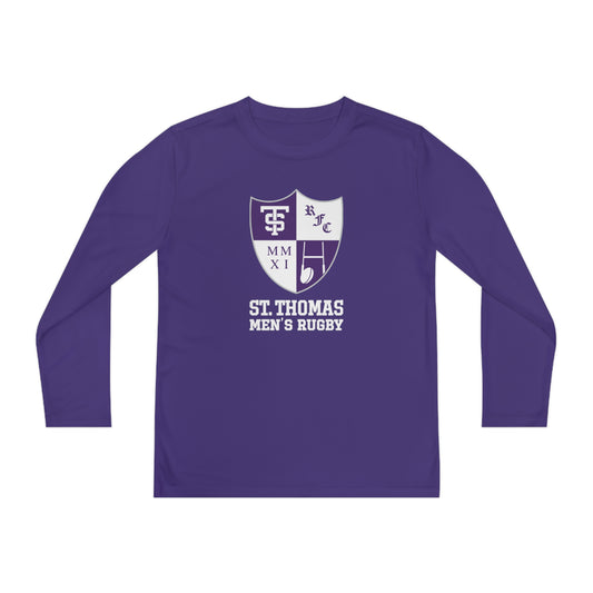 Youth UST Rugby Sport-Tek Performance Long Sleeve