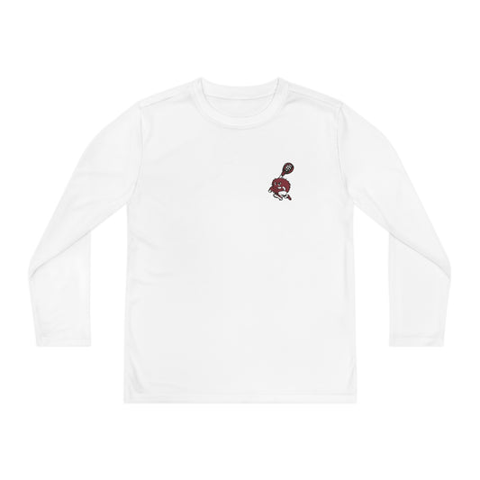 Youth Austin Lacrosse Sport-Tek Performance Long Sleeve Shirt