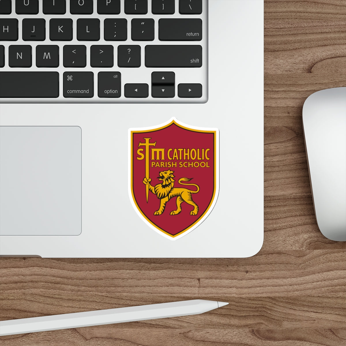 STM Catholic Die-Cut Sticker