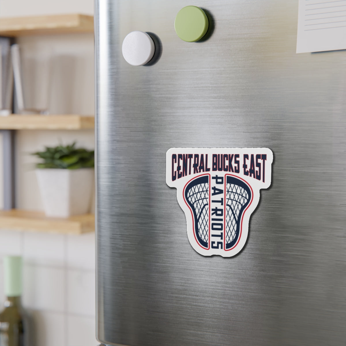 CBE Lacrosse Die-Cut Magnet
