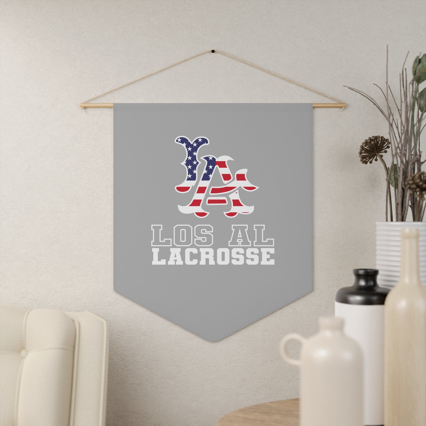 Los Al Lacrosse Pennant