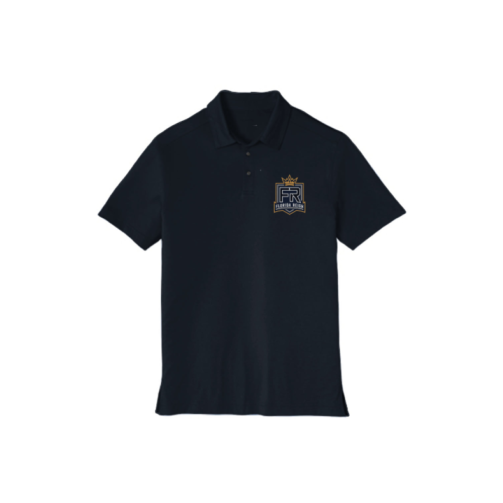 Adult Florida Reign Lacrosse Stretch Polo