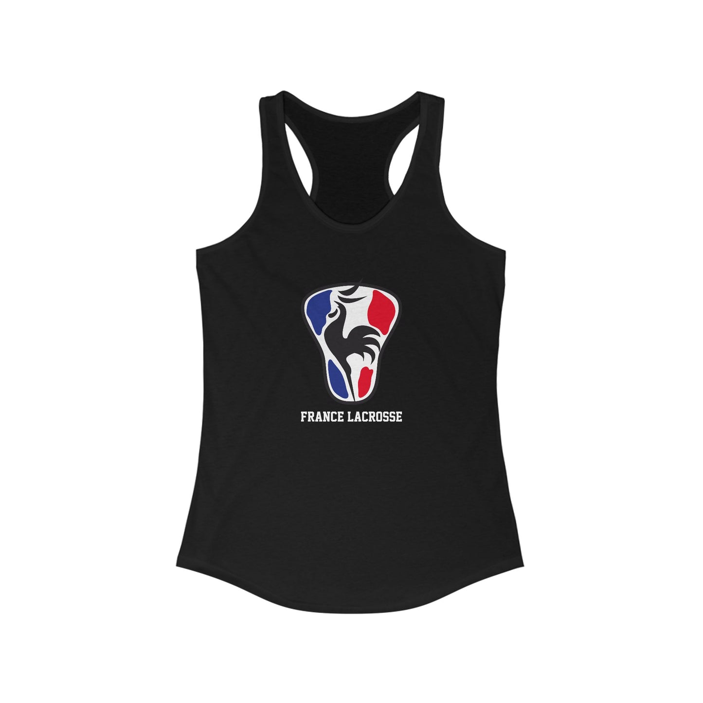 Women's France Lacrosse Next Level Racerback Tank