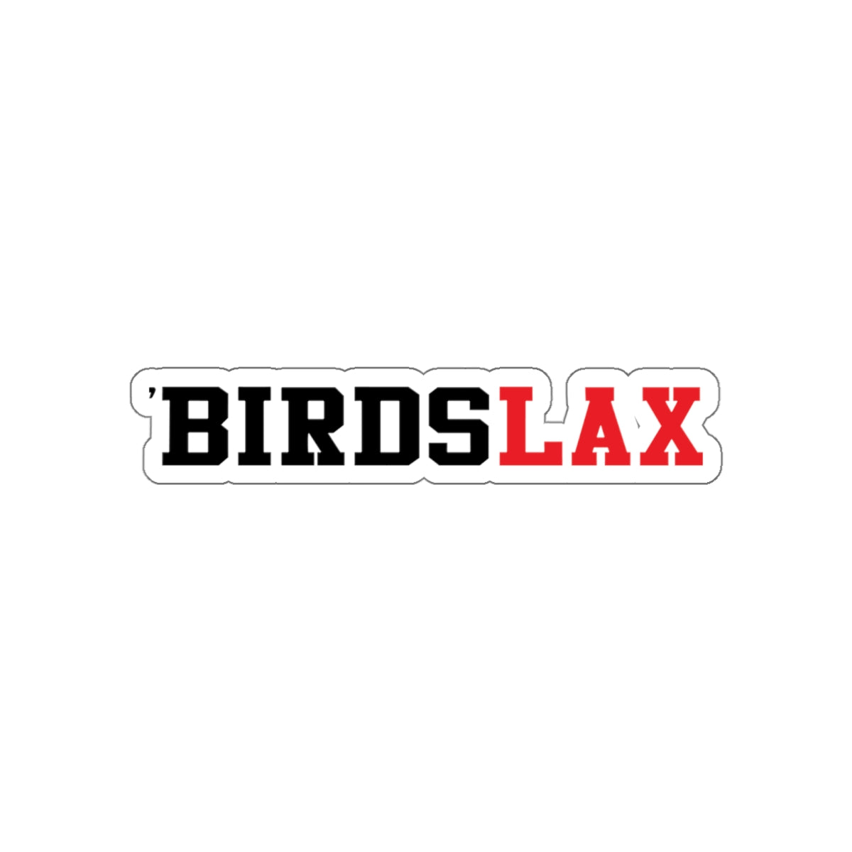 ISU Lacrosse Die-Cut Sticker