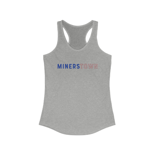 Women's Minerstown Next Level Racerback Tank