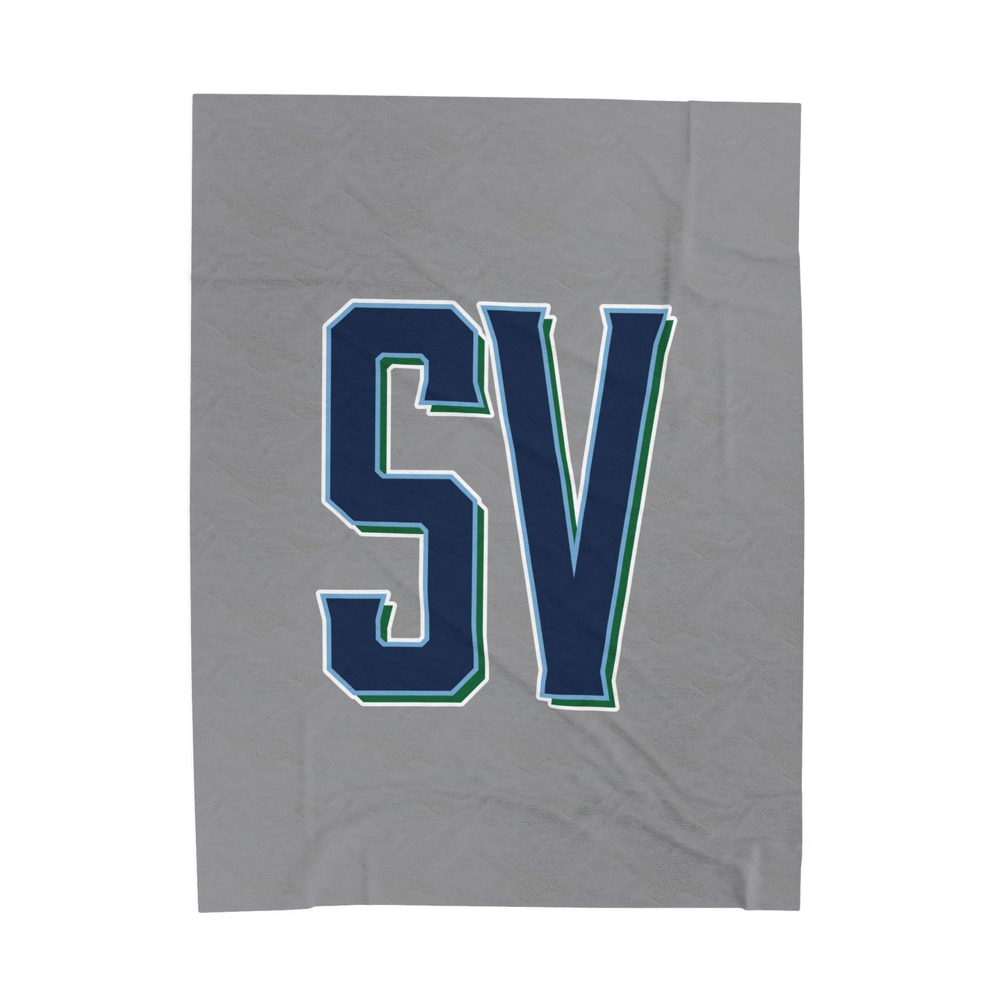Sun Valley Lacrosse Velveteen Plush Blanket