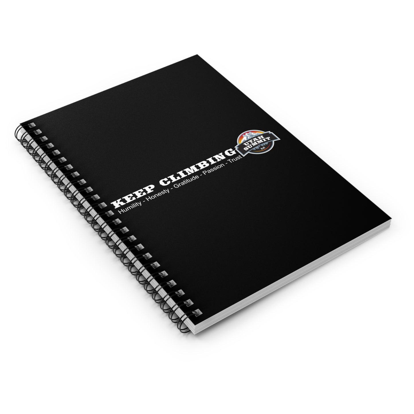 Utah Summit LC Spiral Notebook - Ruled Line (8" x 6")