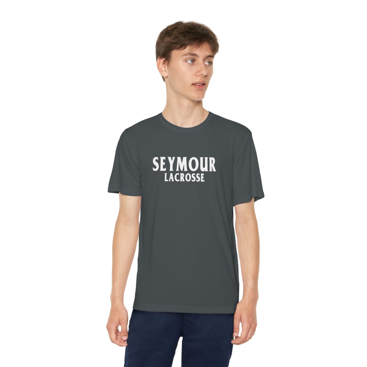 Youth Seymour Lacrosse Sport-Tek Performance T-shirt