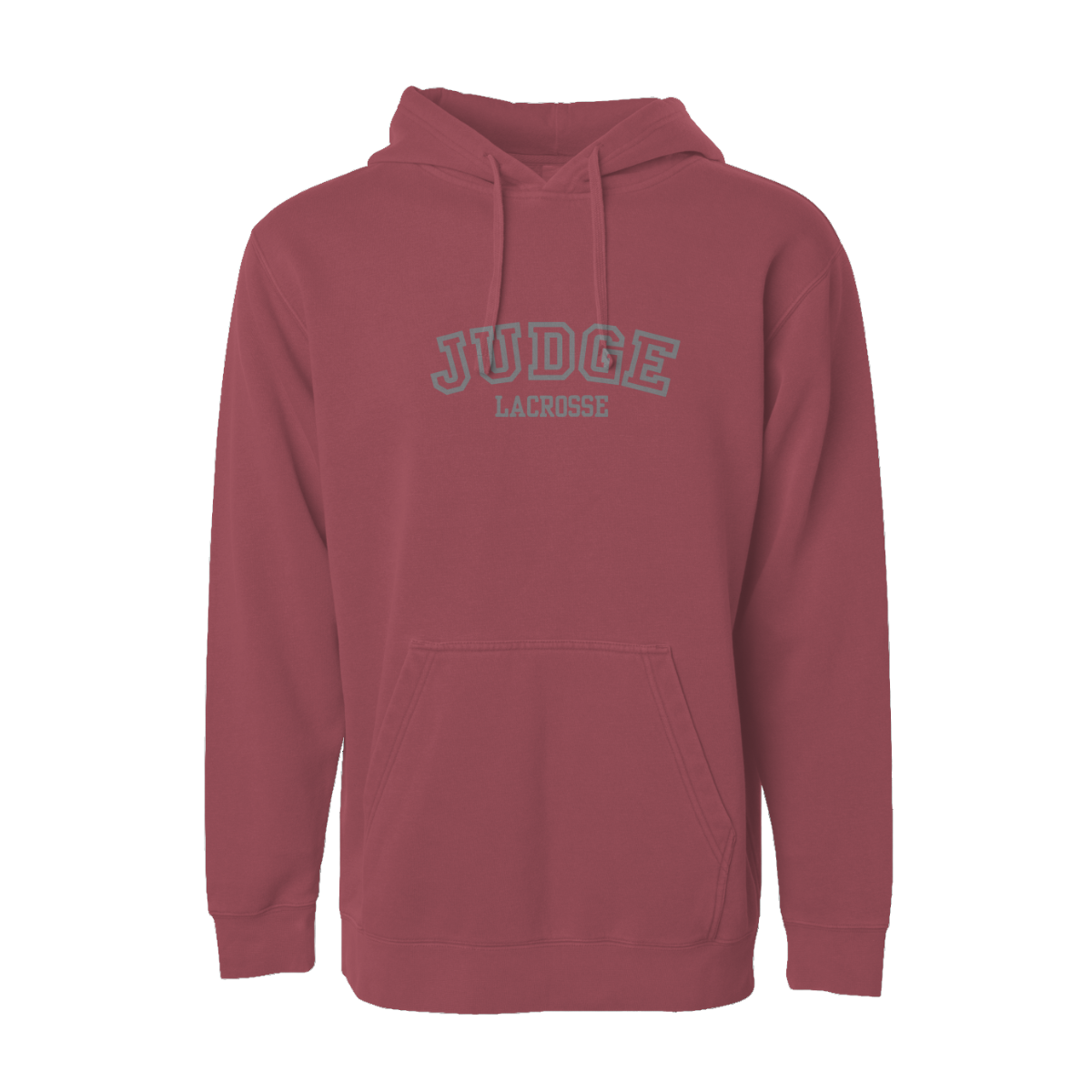 Adult Judge Lax Pigment-Dyed Hoodie