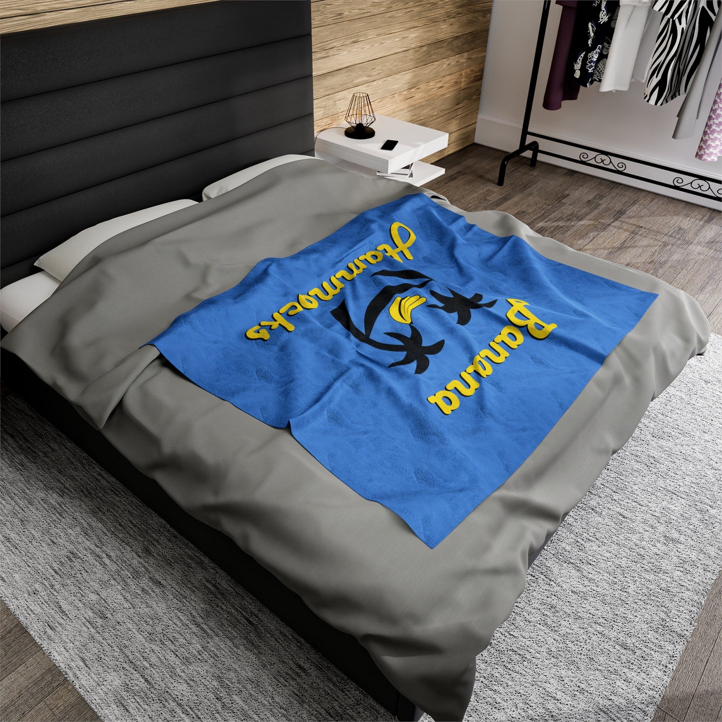 Banana Hammocks Velveteen Plush Blanket