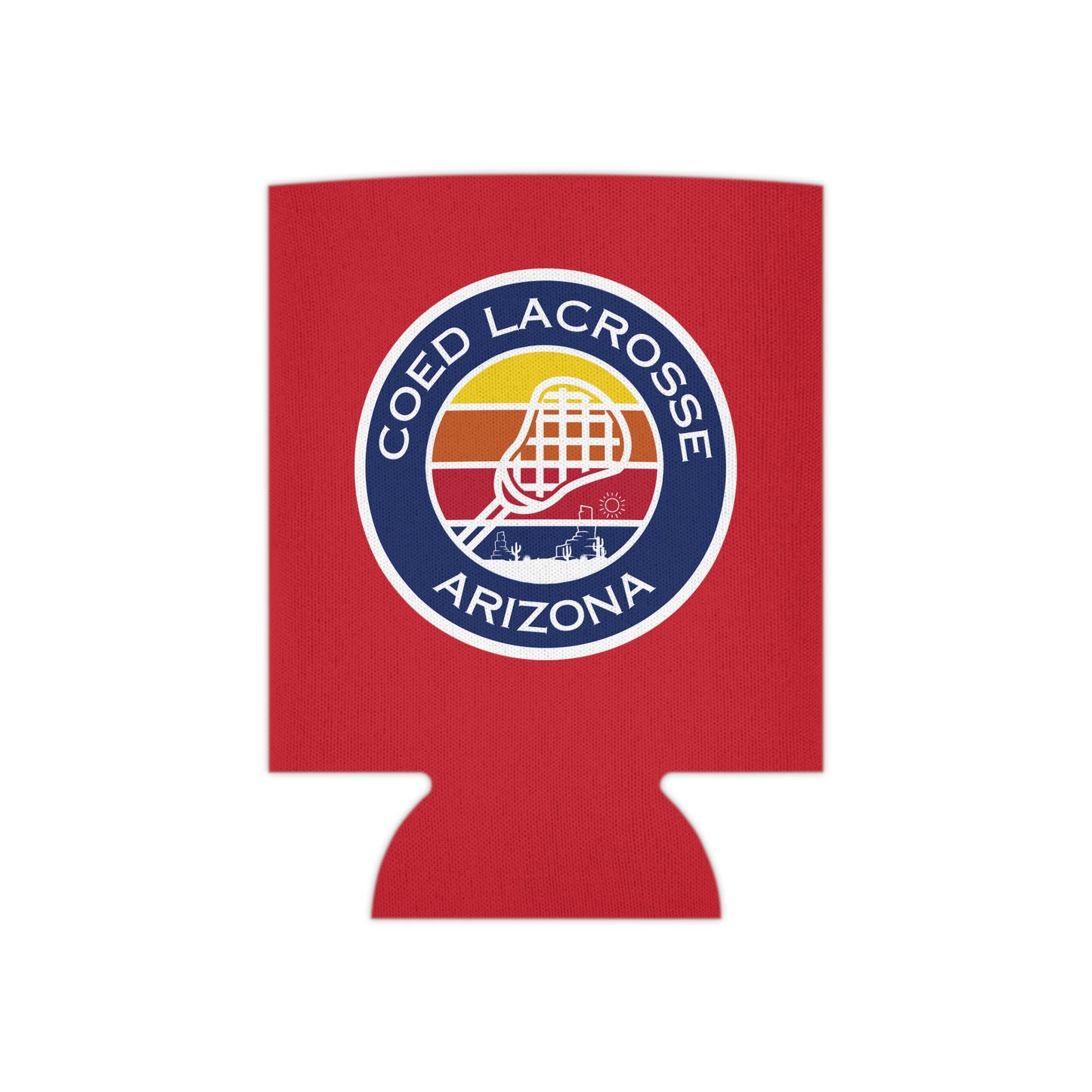 Coed Lacrosse Can Cooler (3-pack)