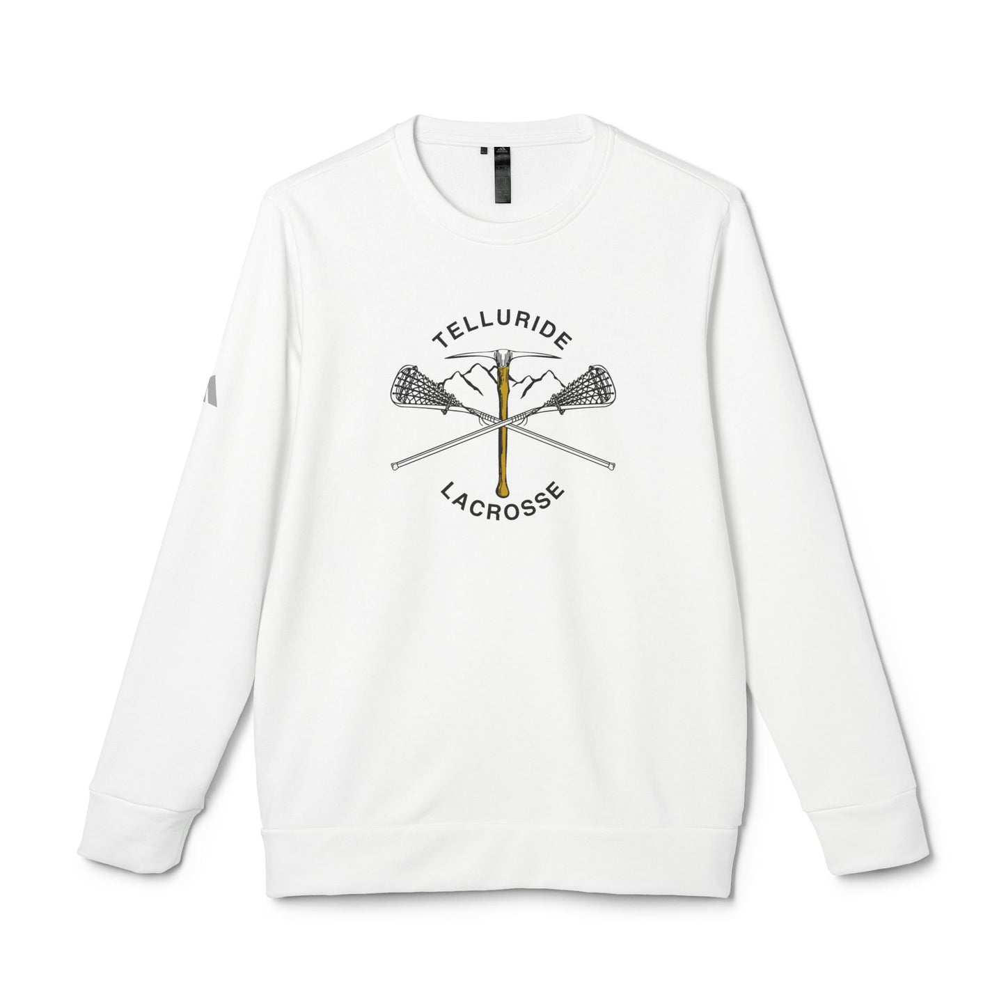 Adult Telluride Lacrosse Adidas Fleece Crewneck Sweatshirt