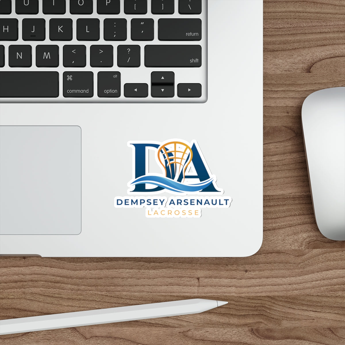 Dempsey Arsenault Lacrosse Die Cut Stickers