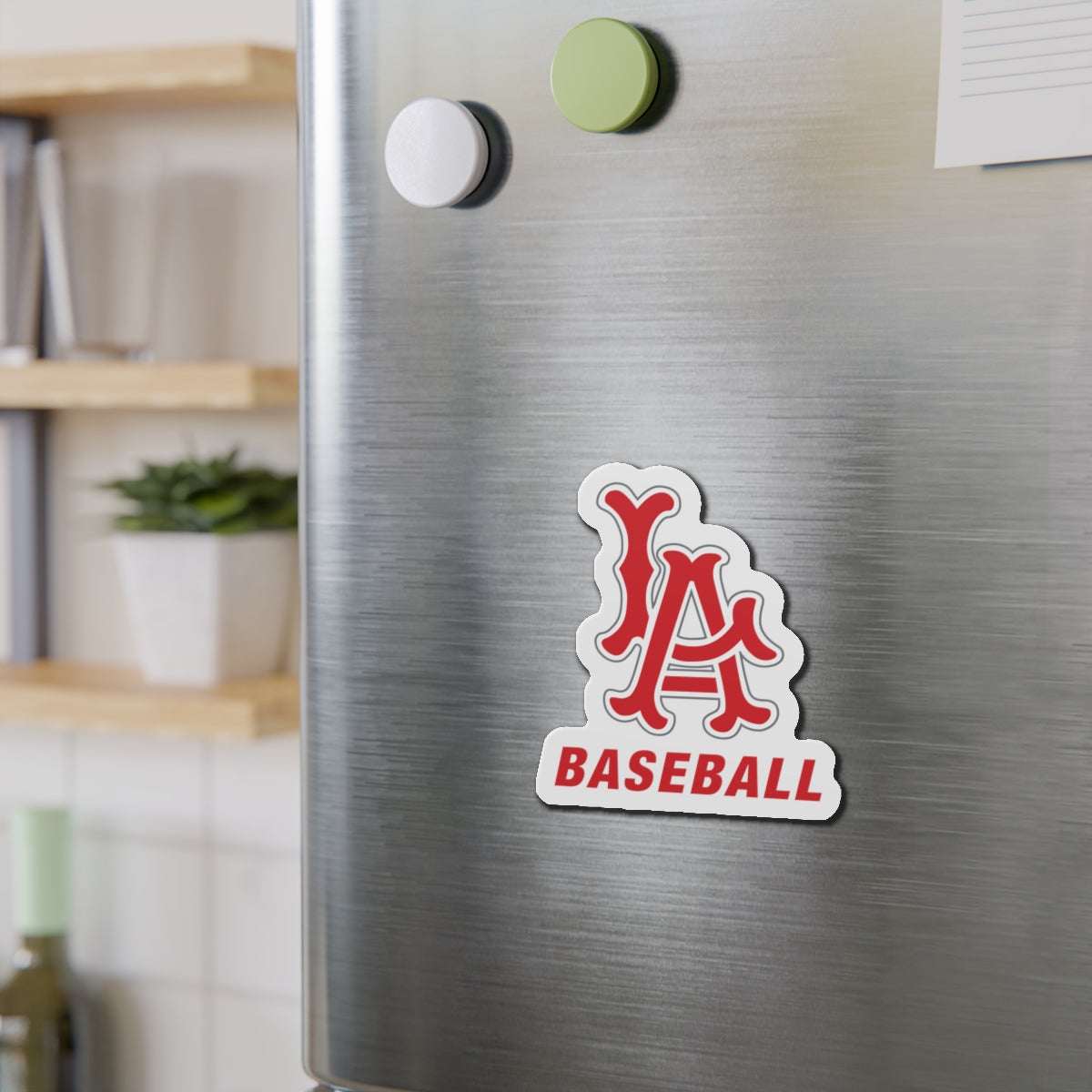 Los Alamitos High School Baseball Die-Cut Magnet