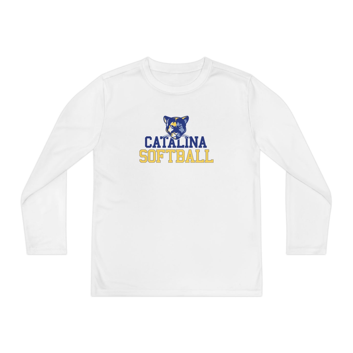 Youth Catalina Softball Sport-Tek Performance Long Sleeve Shirt
