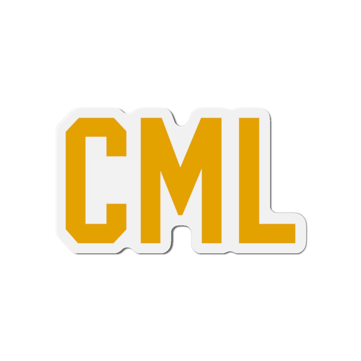 Cal Men's Lacrosse Die Cut Magnet