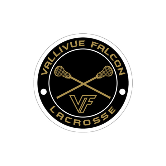 Vallivue Lacrosse Die-Cut Stickers