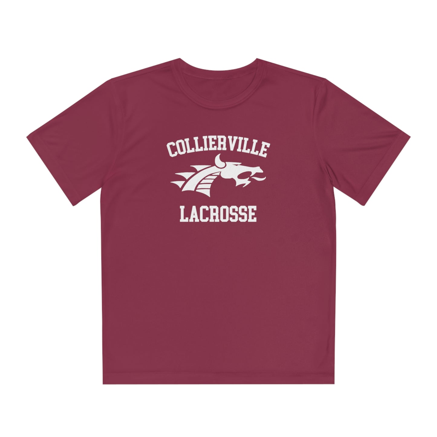 Youth Collierville Lacrosse Sport-Tek Performance Tee