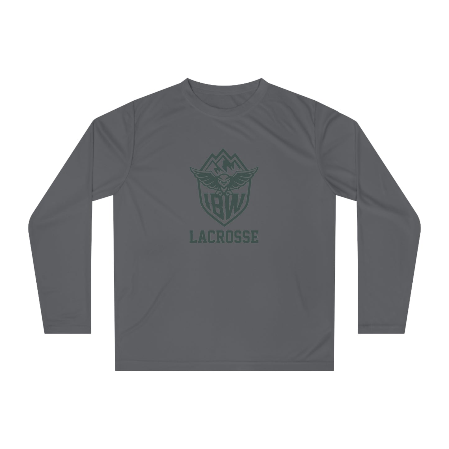 Adult Ida B. Wells Lacrosse Team 365 Performance Long Sleeve Shirt