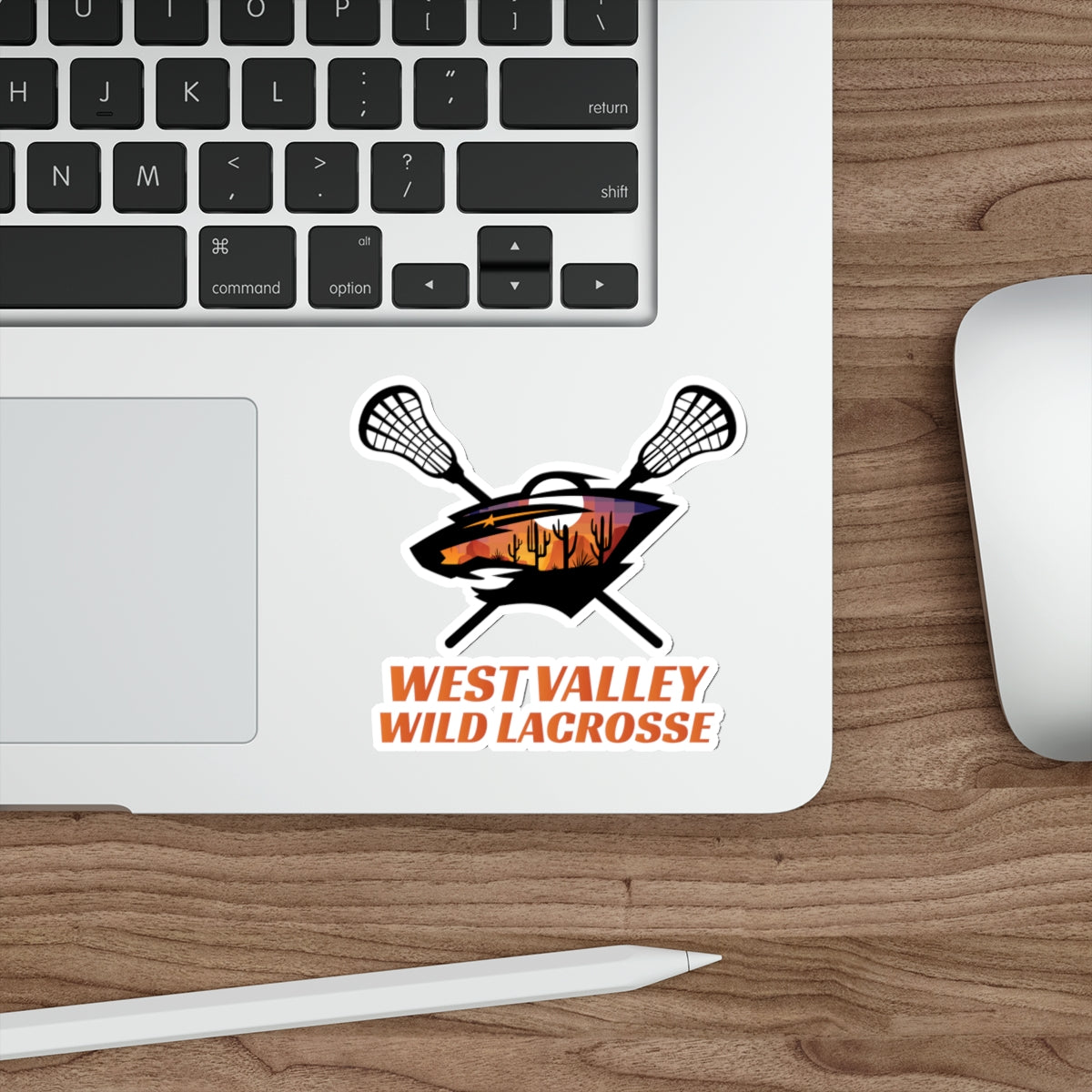 WVW Lacrosse Die-Cut Stickers