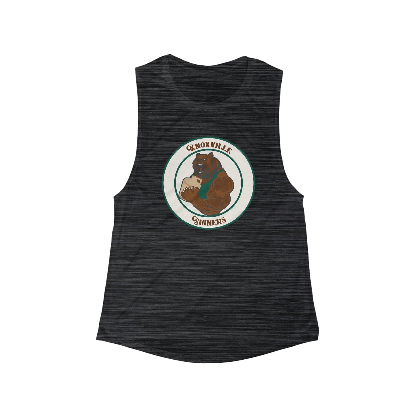 Women's Knoxville Shiners LC Bella + Canvas Flowy Scoop Sport Tank