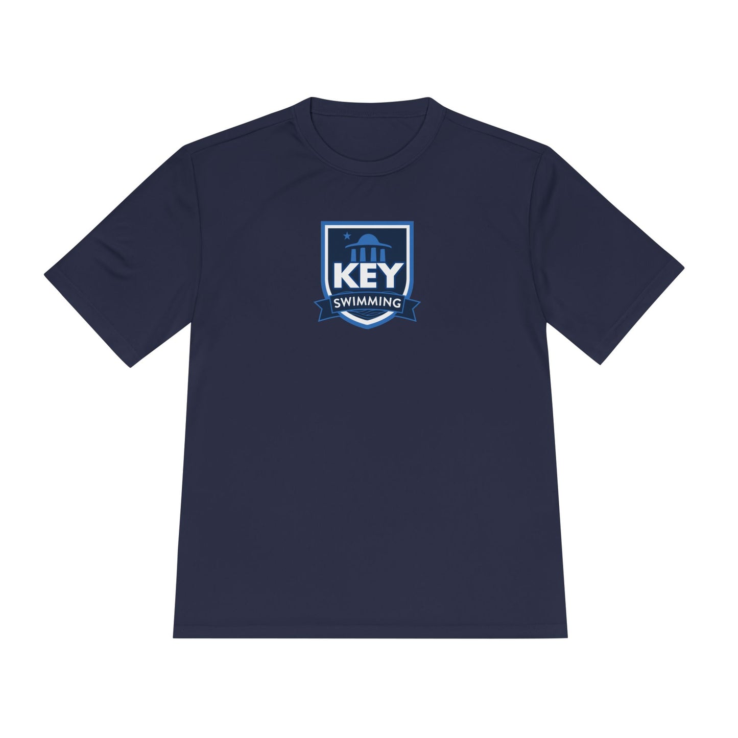 Adult Key Swimming Sport-Tek T-Shirt