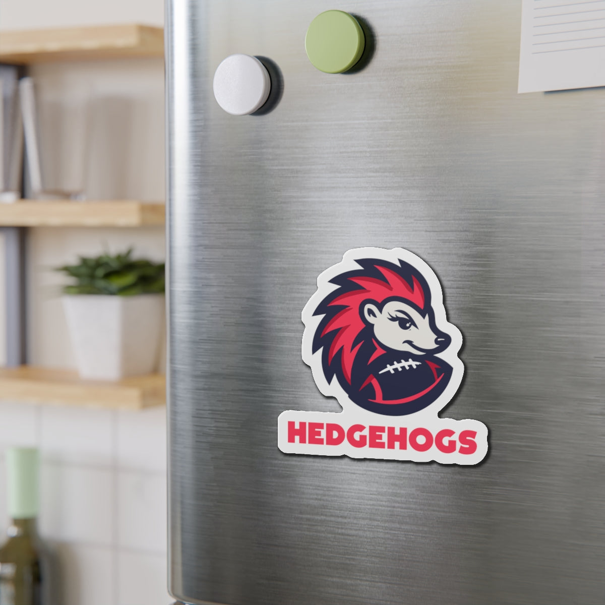 Hedgehogs Die-Cut Magnet