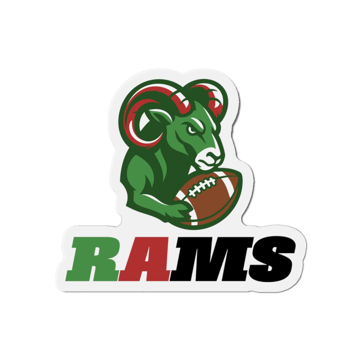 Rams Die-Cut Magnet