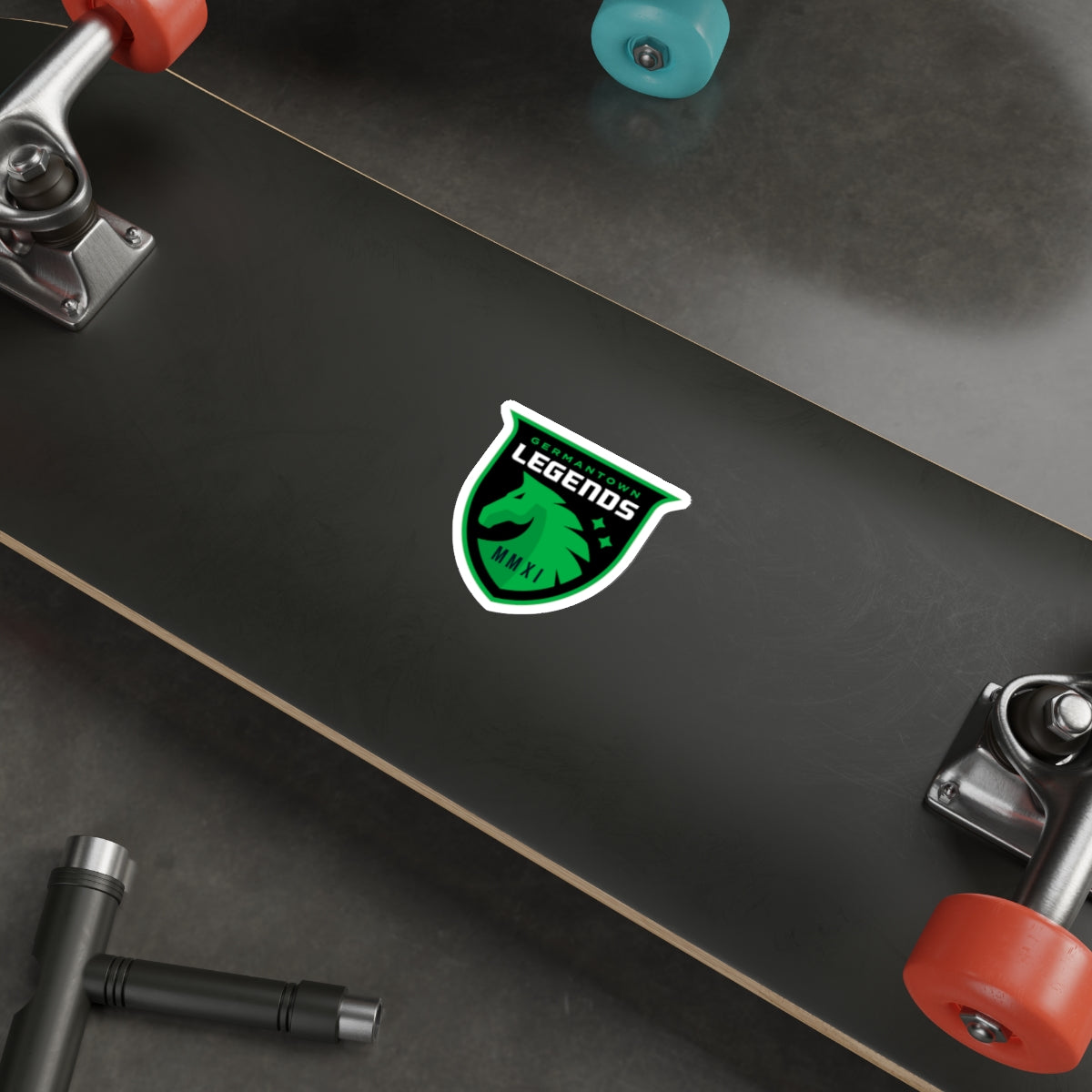 Germantown Legends Die Cut Stickers