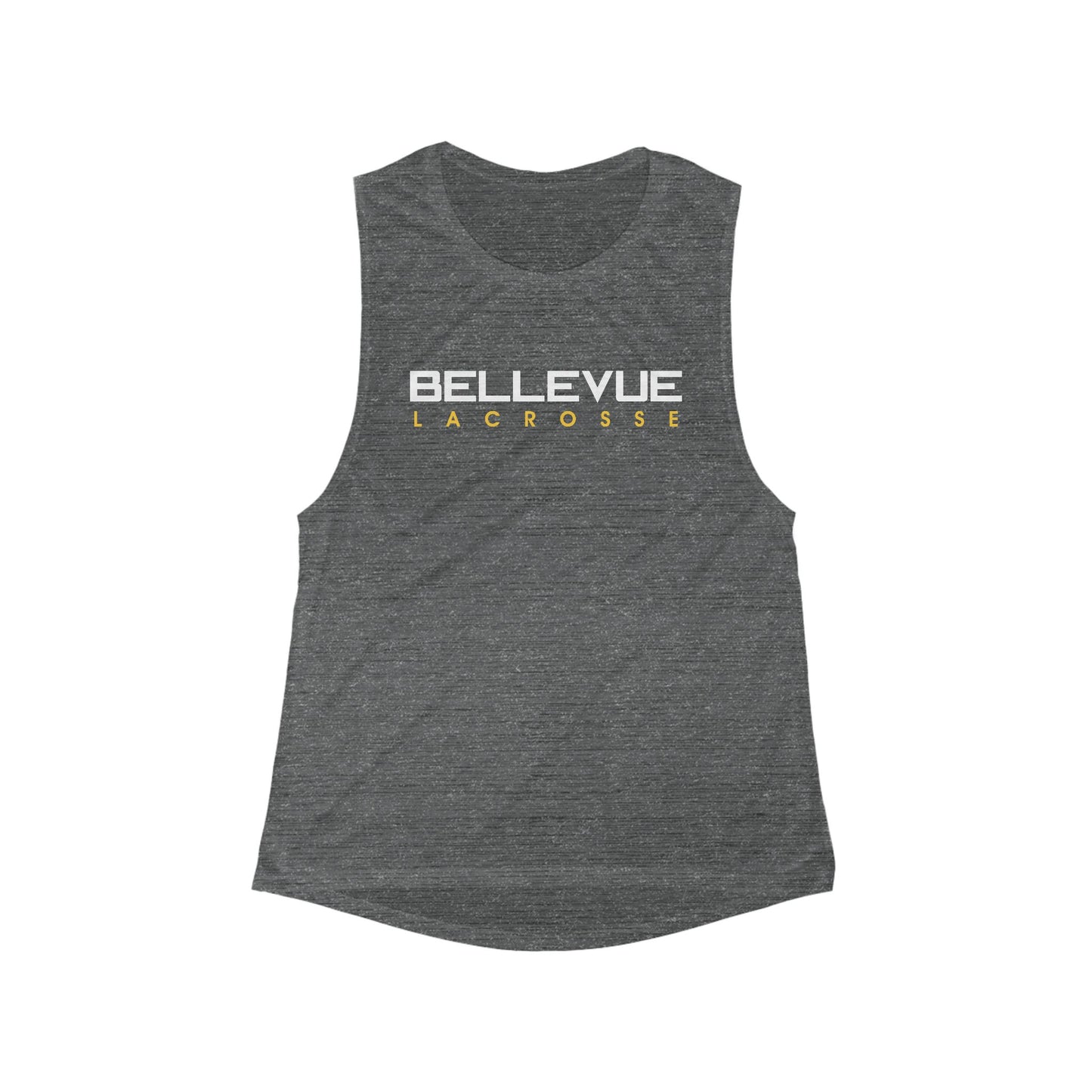 Women's Bellevue Lacrosse Bella + Canvas Flowy Scoop Sport Tank