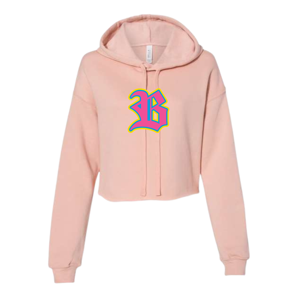 Women's Blacksox Bella + Canvas Cropped Hoodie