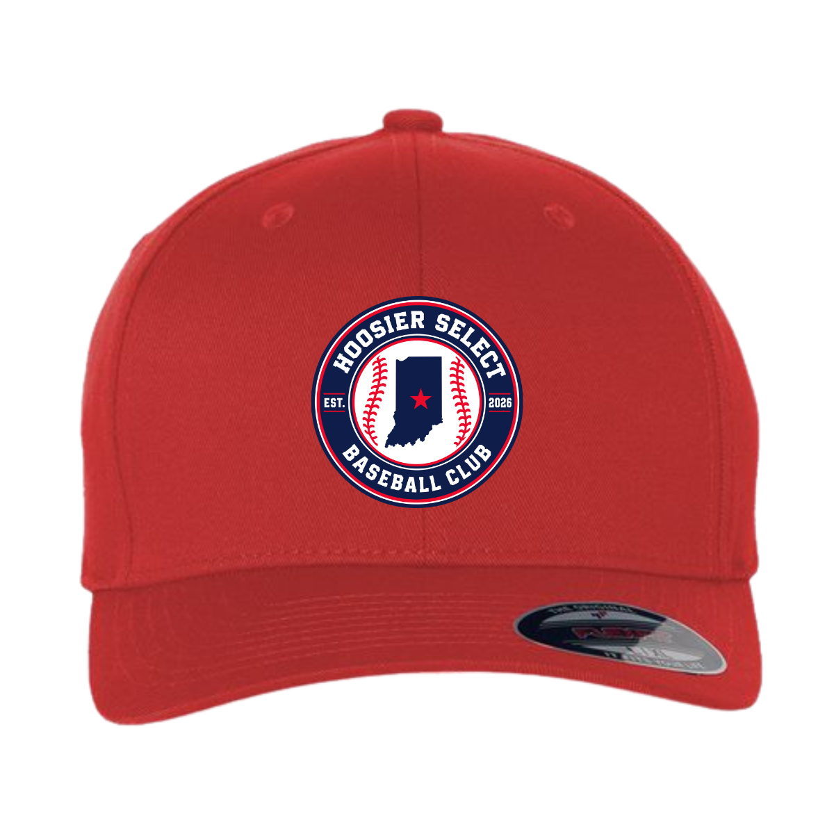 Hoosier Select Baseball Flexfit 6277 Fitted Hat