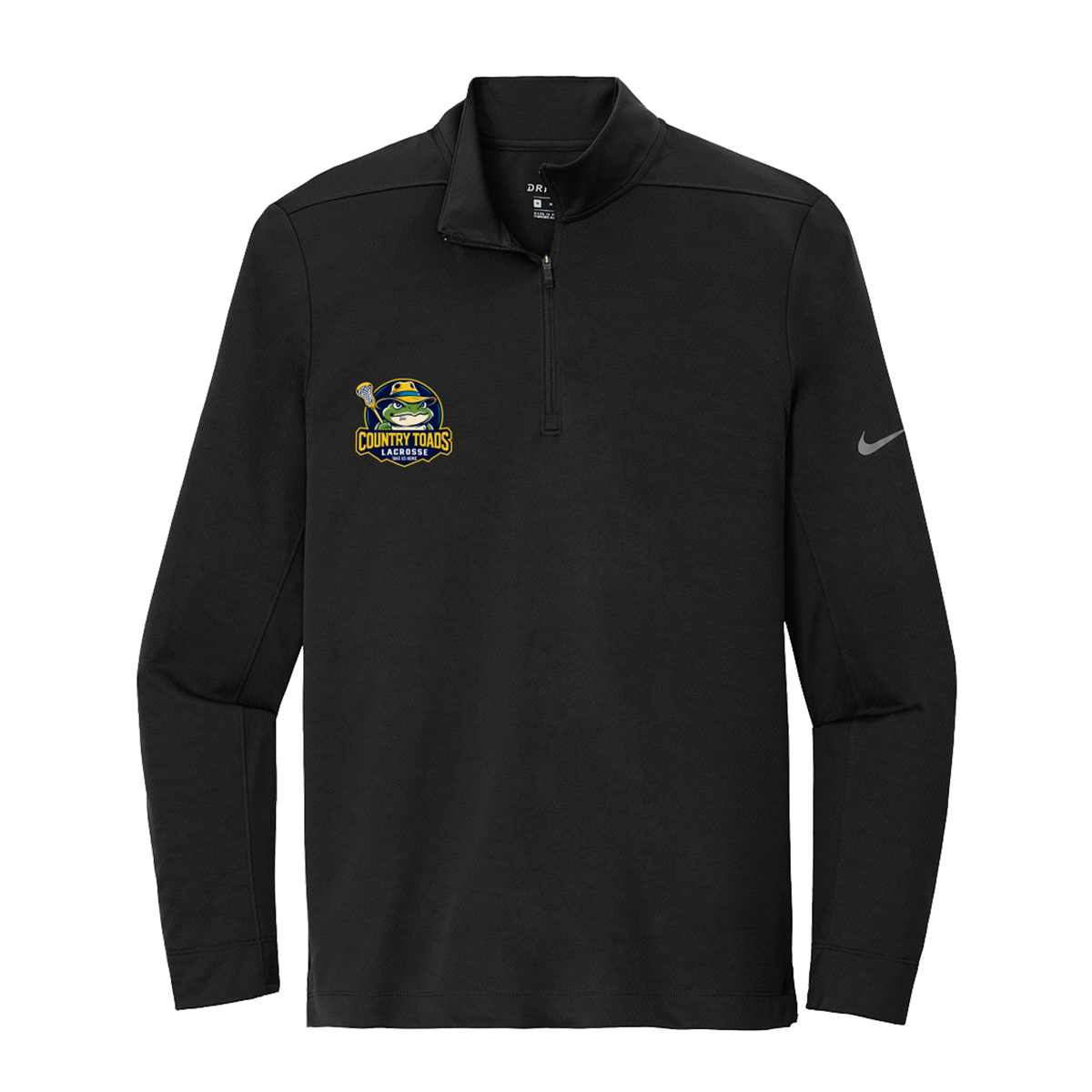 Adult Country Toads Lacrosse Nike Dry 1/2 Zip Cover Up