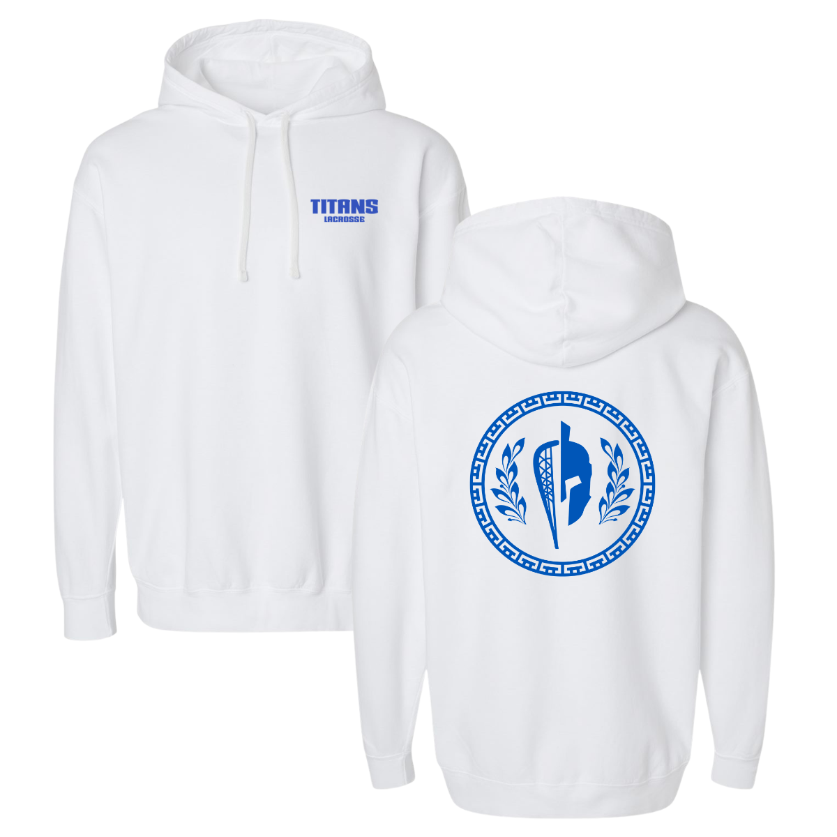 Adult SW Titans Lacrosse Comfort Colors Hoodie