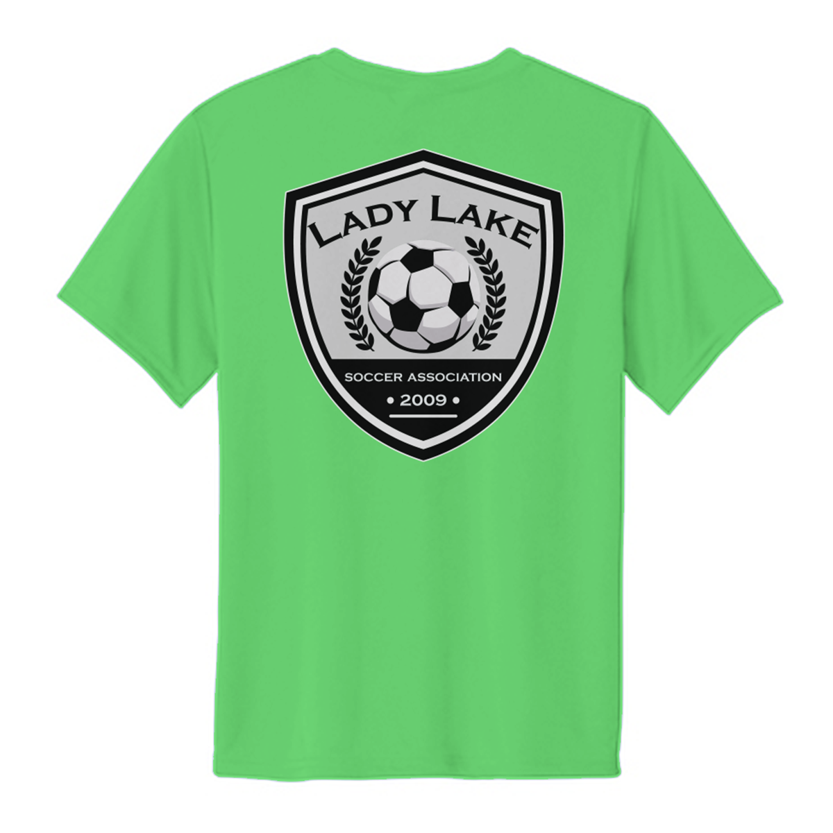 Youth Lady Lake Soccer Association Performance T-Shirt