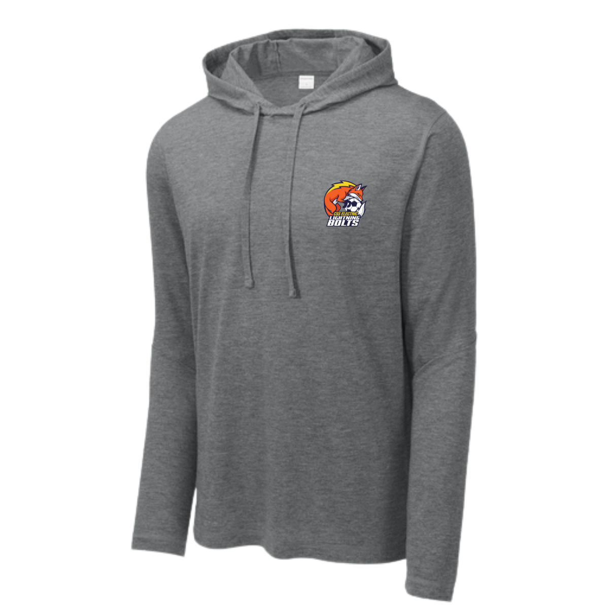Adult Lightning Bolts Sport-Tek Long Sleeve Hoodie