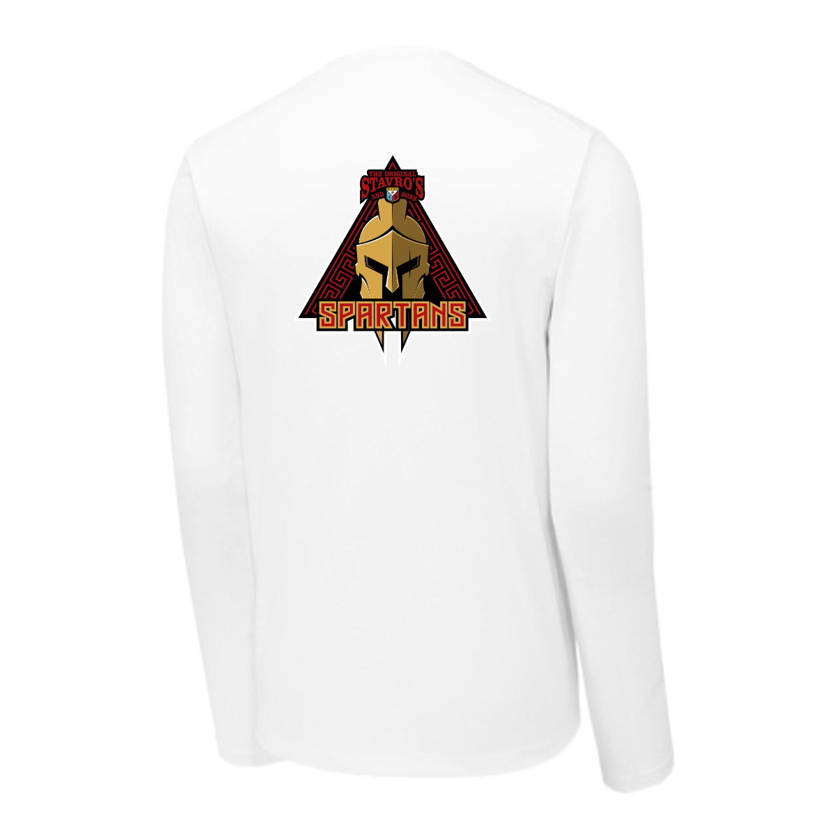 Adult Spartans Sport-Tek Posi UV Pro LS Tee