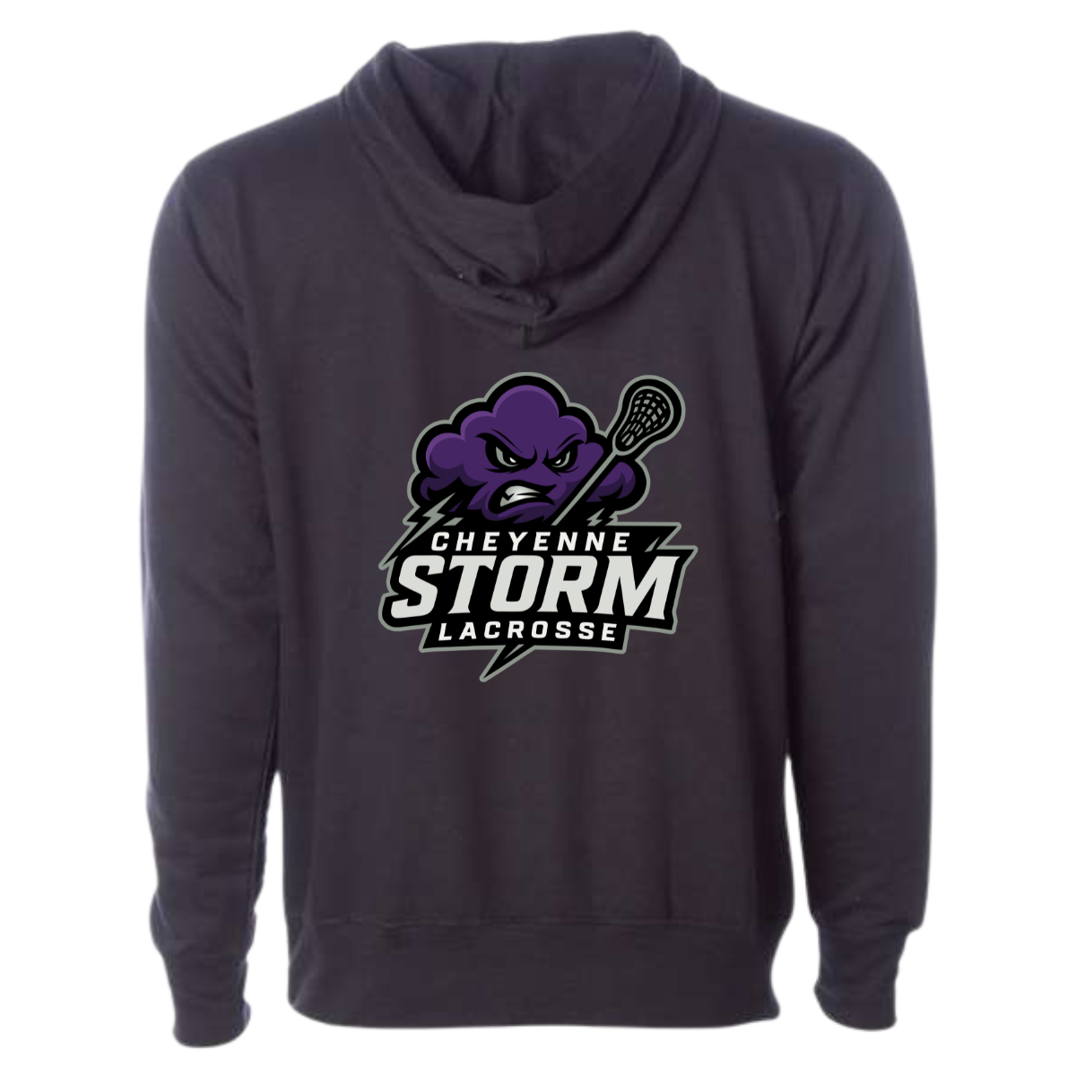 Adult Cheyenne Lacrosse ITC Fleece Zip Up Hoodie