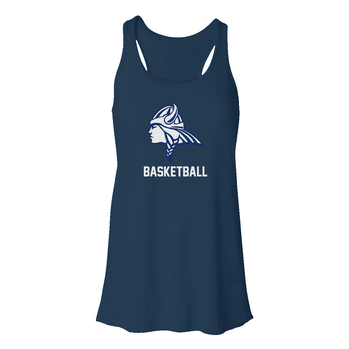 Women's Maclay Basketball Bella + Canvas Flowy Racerback Tank