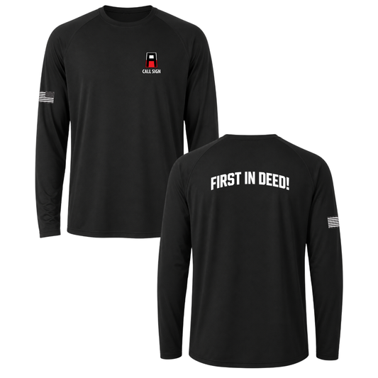 Personalizable - Adult First Army Sport-Tek Long Sleeve Ultimate Performance Crew